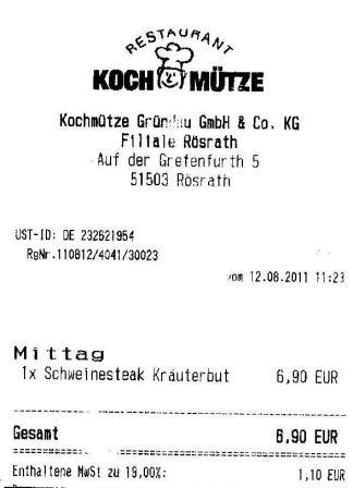 thwg Hffner Kochmtze Restaurant
